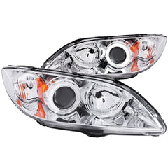 AnzoUSA 121211 Projector Headlights with Halos Chrome