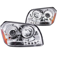 AnzoUSA 121219 Projector Headlights Chrome