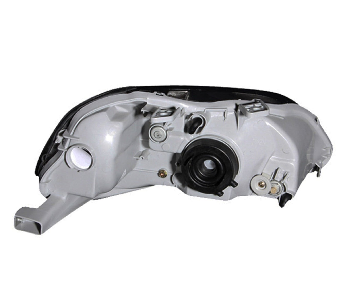 AnzoUSA 121234 Crystal Headlights Gun-Metal Gray