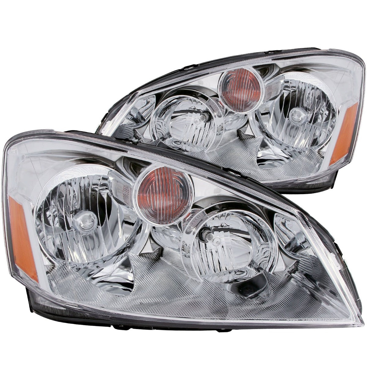 AnzoUSA 121294 Crystal Headlights Chrome