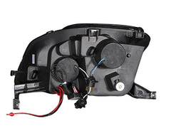AnzoUSA 121342 Projector Headlights with Halo Chrome with LED