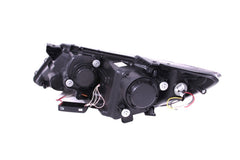 AnzoUSA 121459 Projector Headlights with Halo Chrome (SMD LED)