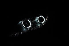 AnzoUSA 121460 Projector Headlights with Halo Black (SMD LED)