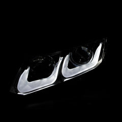 AnzoUSA 121479 Projector Headlights with U-Bar Black