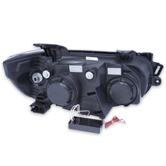 AnzoUSA 121488 Projector Headlights with Halo Black (SMD LED)