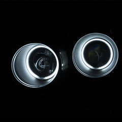 AnzoUSA 121488 Projector Headlights with Halo Black (SMD LED)