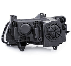 AnzoUSA 121494 Projector Headlights with Plank Style Design Chrome