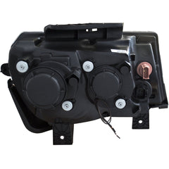 AnzoUSA 121508 Projector Headlights with U-Bar Black
