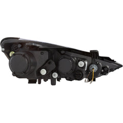 AnzoUSA 121511 Projector Headlights with Plank Style Design Black (HID Compatible)