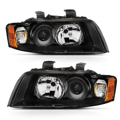 AnzoUSA 121528 Projector Headlight Black G2 (Halogen Type)