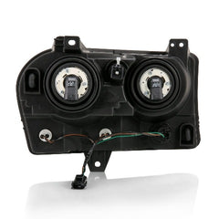AnzoUSA 121544 Crystal Headlight Black