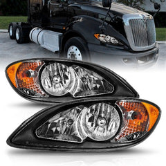 AnzoUSA 131032 Crystal Headlights Black Housing (Oe Replacement)