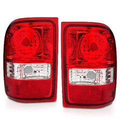 AnzoUSA 211182 Taillights With Red/Clear Lens  (OE Replacement)