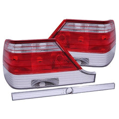 AnzoUSA 221153 Taillights Red/Clear
