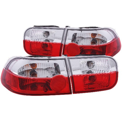 AnzoUSA 221220 Taillights Red/Clear