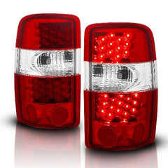 AnzoUSA 311001 LED Taillights Red/Clear