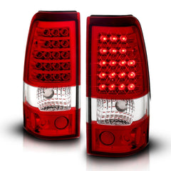 AnzoUSA 311007 LED Taillights Red/Clear