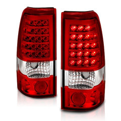 AnzoUSA 311010 LED Taillights Red/Clear