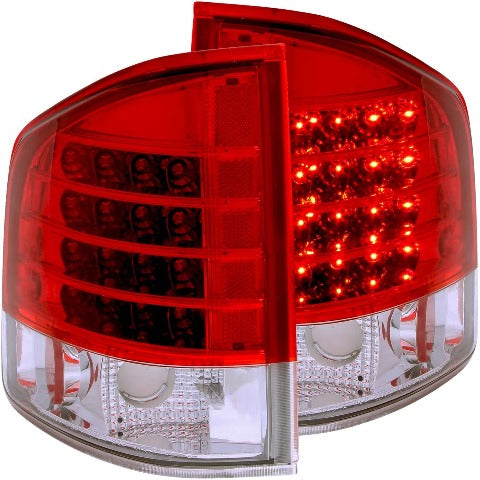 AnzoUSA 311013 LED Taillights Red/Clear