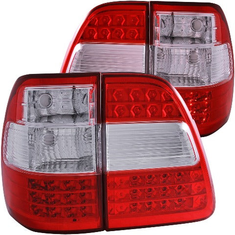 AnzoUSA 311094 LED Taillights Red/Clear G2