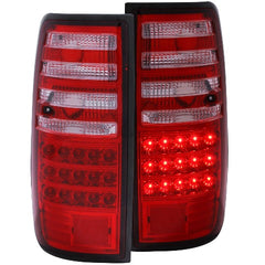 AnzoUSA 311095 LED Taillights Red/Clear