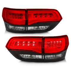 AnzoUSA 311268 LED Taillights Red/Clear