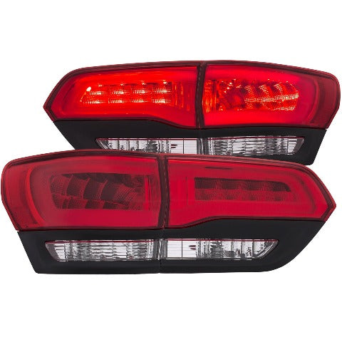 AnzoUSA 311268 LED Taillights Red/Clear