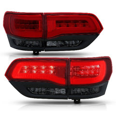 AnzoUSA 311269 LED Taillights Red/Smoke