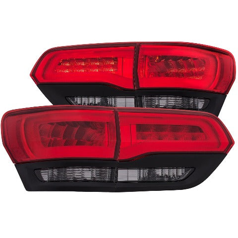 AnzoUSA 311269 LED Taillights Red/Smoke