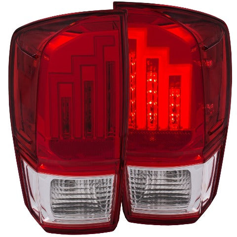 AnzoUSA 311284 LED Taillights Red/Clear