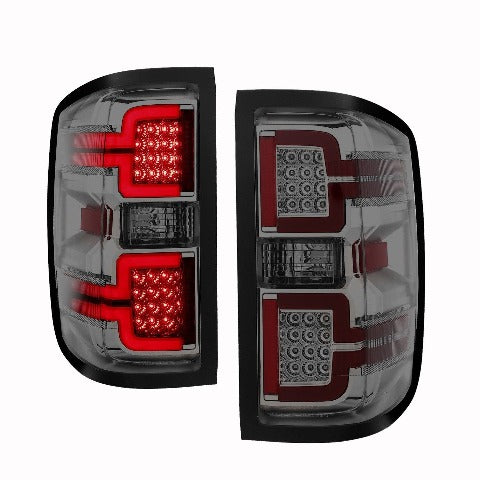 AnzoUSA 311290 LED Taillights Smoke with Sequential