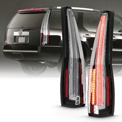 AnzoUSA 311296 LED Taillights Red/Clear