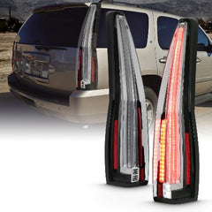 AnzoUSA 311297 LED Taillights Red/Clear