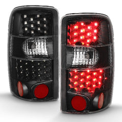 AnzoUSA 311298 LED Taillights Black/Clear