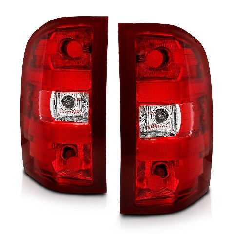 AnzoUSA 311303 Taillight Red/Clear Lens (OE Replacement)