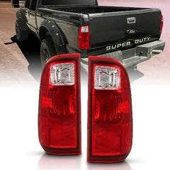 AnzoUSA 311305 Taillight Red/Clear Lens (OE Replacement)