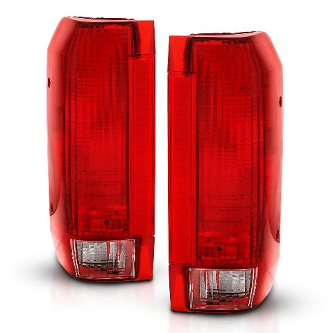AnzoUSA 311306 Taillight Red/Clear Lens (OE Replacement)