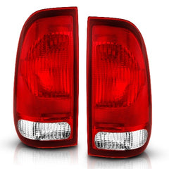 AnzoUSA 311307 Taillight Red/Clear Lens (OE Replacement)