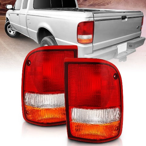 AnzoUSA 311310 Tail Light Red/Clear (OE)