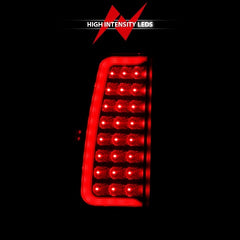 AnzoUSA 311322 LED Taillight Plank Style Black with Smoke Lens