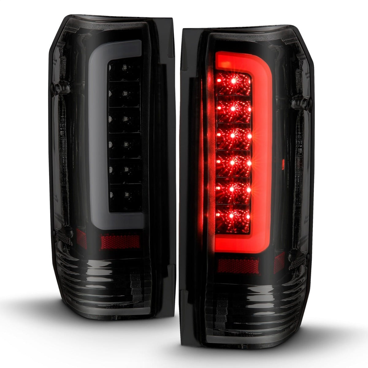 AnzoUSA 311351 LED Taillights Black Housing Smoke Lens