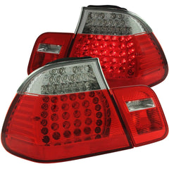 AnzoUSA 321004 LED Taillights Red/Clear 4pc