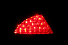 AnzoUSA 321122 LED Taillights Red/Light Smoke