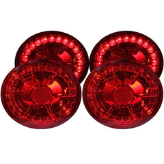 AnzoUSA 321168 LED Taillights Red 4pc