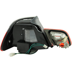 AnzoUSA 321185 LED Taillights Red Clear 4pc