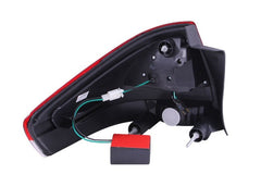 AnzoUSA 321197 LED Taillights Red/Clear