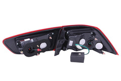 AnzoUSA 321277 LED Taillights Red/Smoke