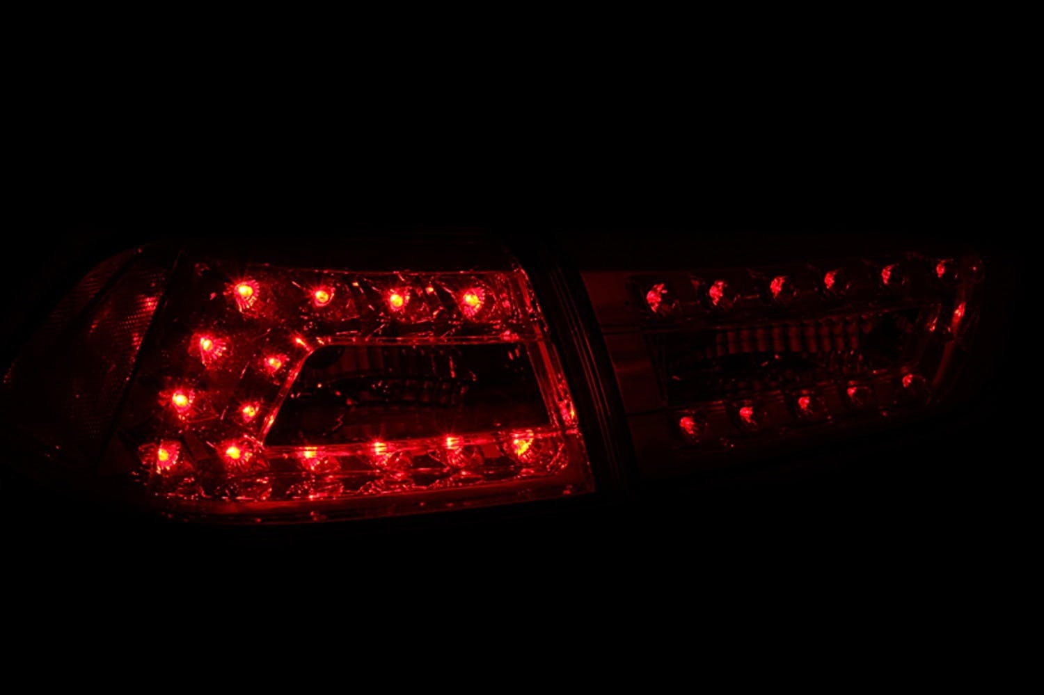 AnzoUSA 321277 LED Taillights Red/Smoke