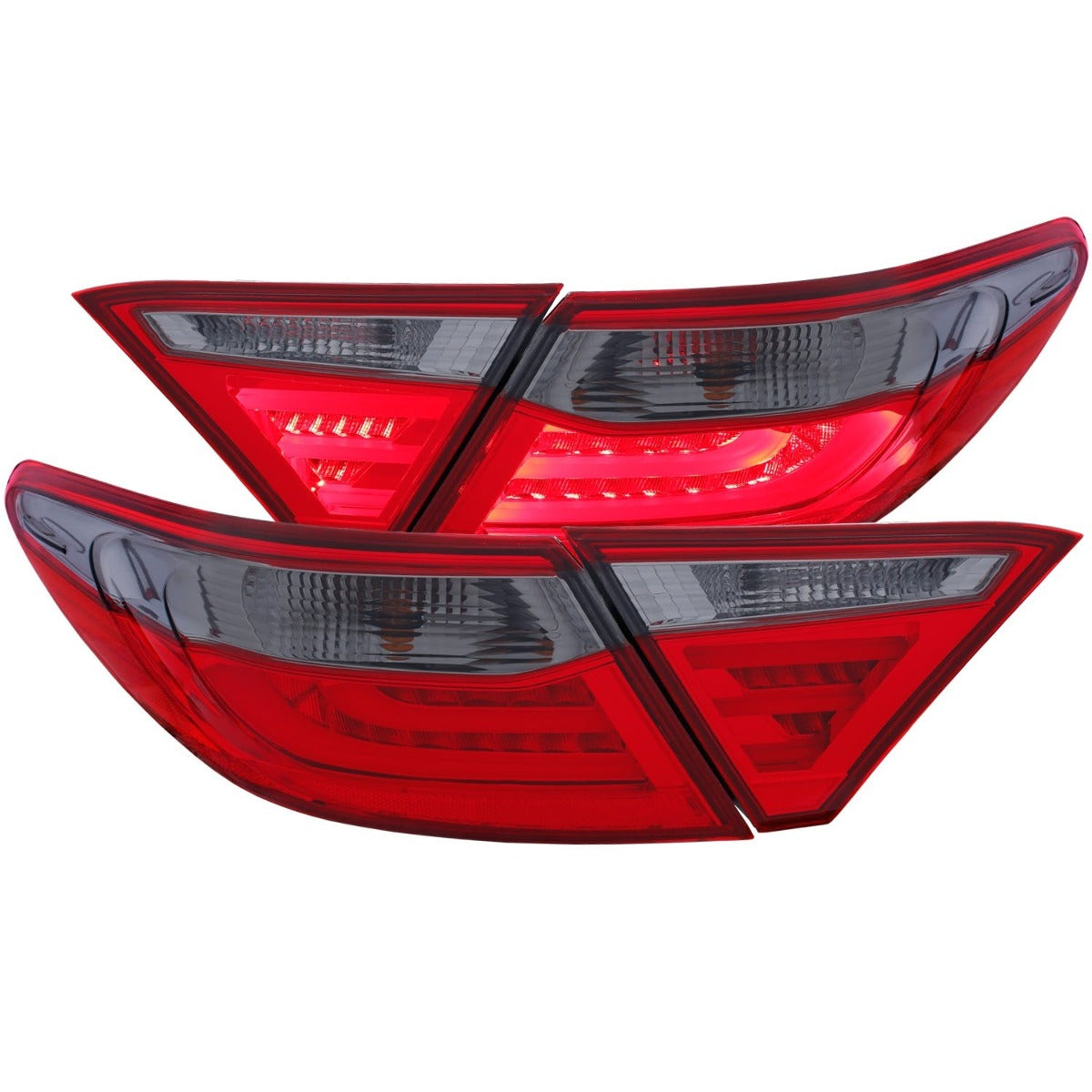 AnzoUSA 321336 LED Taillights Smoke