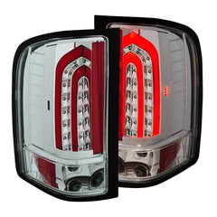 AnzoUSA 321341 LED Taillights Chrome